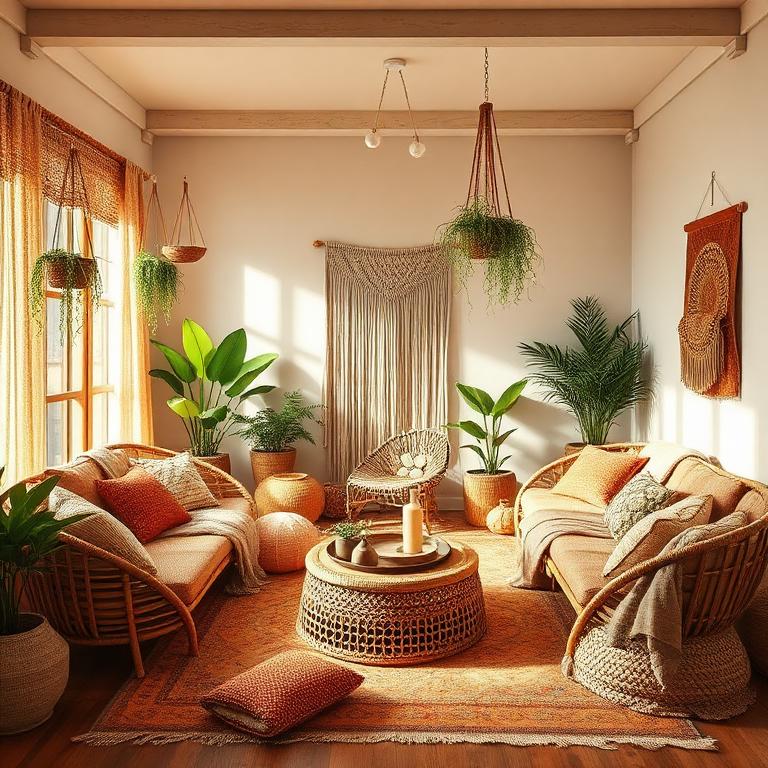 Boho-chic room redesign