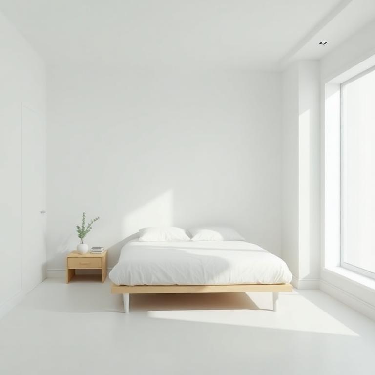 Minimalist room redesign